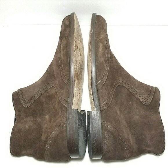 Luca Valentini Mens Boots Brown Size 44 Wingtip main image 7